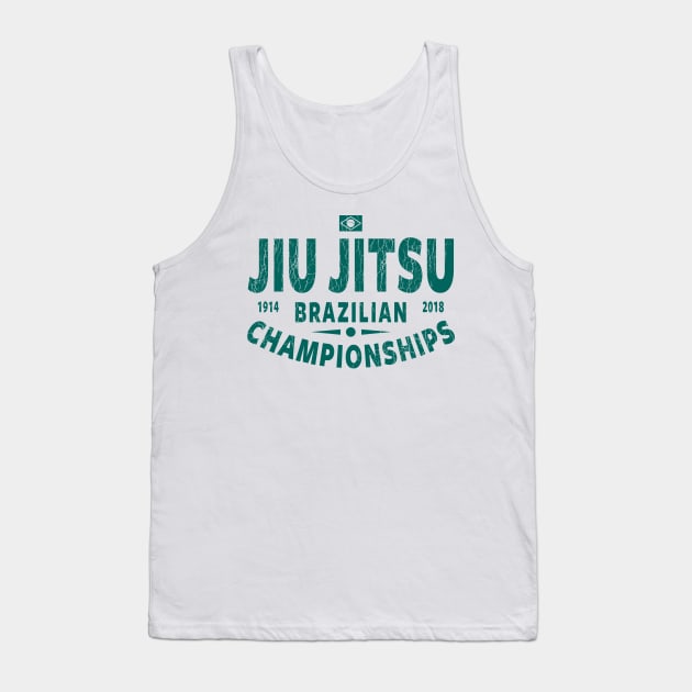 JIU JITSU - BRAZILIAN JIU JITSU CHAMPIONSHIPS Tank Top by Tshirt Samurai